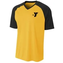 Youth Strike Soccer Jersey  - Screen printed with Left Chest Y and numbers on back